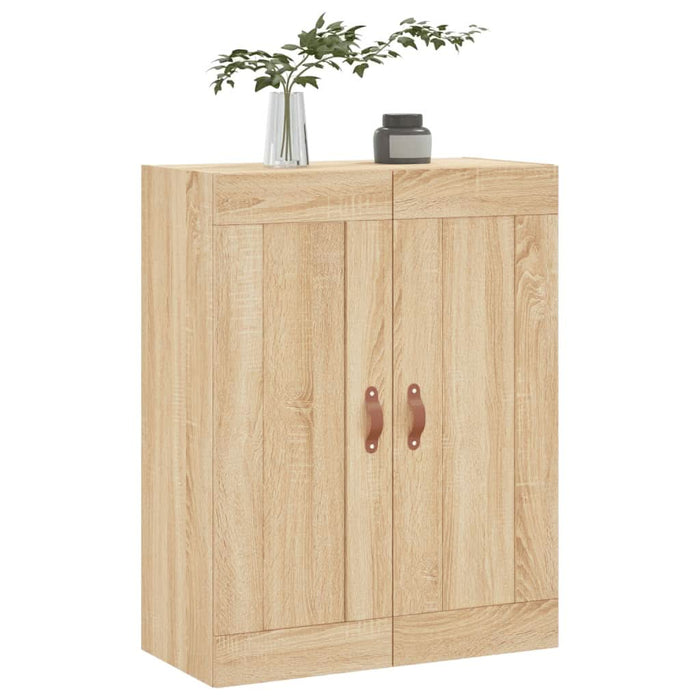 Dulap TV pe perete stejar sonoma, 69,5x34x90 cm, lemn prelucrat - WALTI WALTI