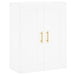 Dulap montat pe perete, alb, 69,5x34x90 cm, lemn prelucrat - WALTI WALTI