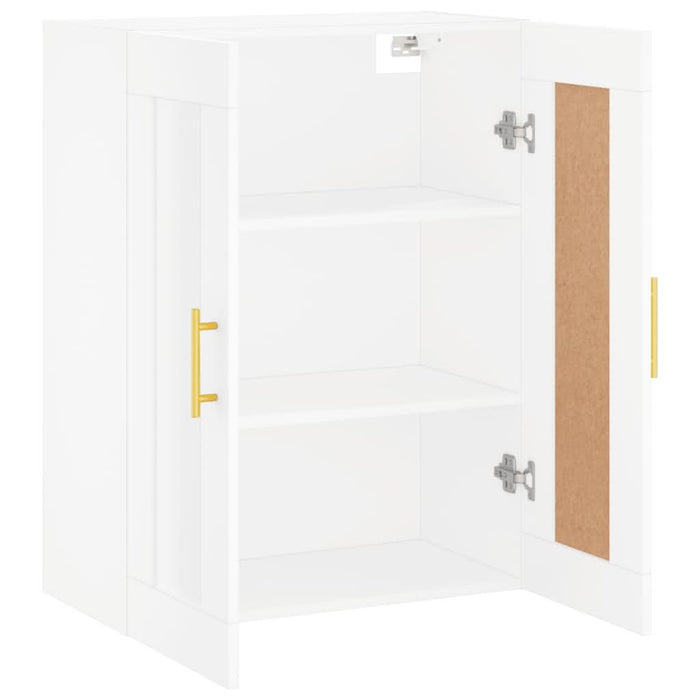 Dulap montat pe perete, alb, 69,5x34x90 cm, lemn prelucrat - WALTI WALTI