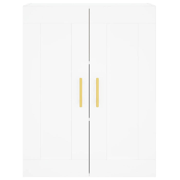 Dulap montat pe perete, alb, 69,5x34x90 cm, lemn prelucrat - WALTI WALTI