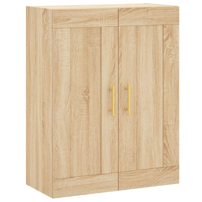 Dulap TV pe perete stejar sonoma, 69,5x34x90 cm, lemn prelucrat - WALTI WALTI