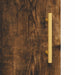 Dulap pe perete, stejar afumat, 69,5x34x90 cm, lemn prelucrat - WALTI WALTI