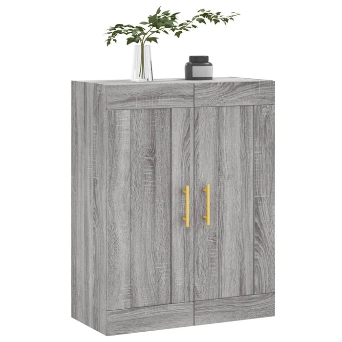 Dulap pe perete, sonoma gri, 69,5x34x90 cm, lemn prelucrat WALTI