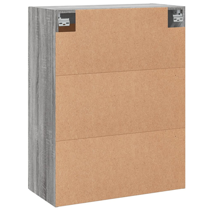 Dulap pe perete, sonoma gri, 69,5x34x90 cm, lemn prelucrat WALTI