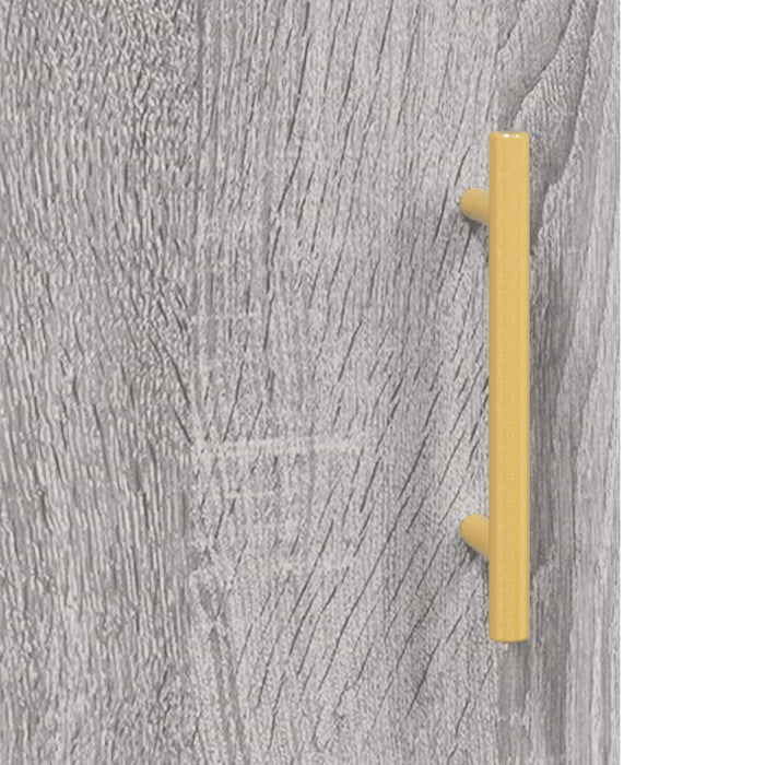 Dulap pe perete, sonoma gri, 69,5x34x90 cm, lemn prelucrat WALTI