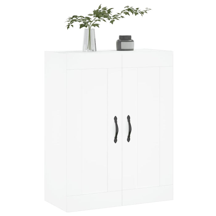 Dulap montat pe perete, alb, 69,5x34x90 cm, lemn prelucrat - WALTI WALTI