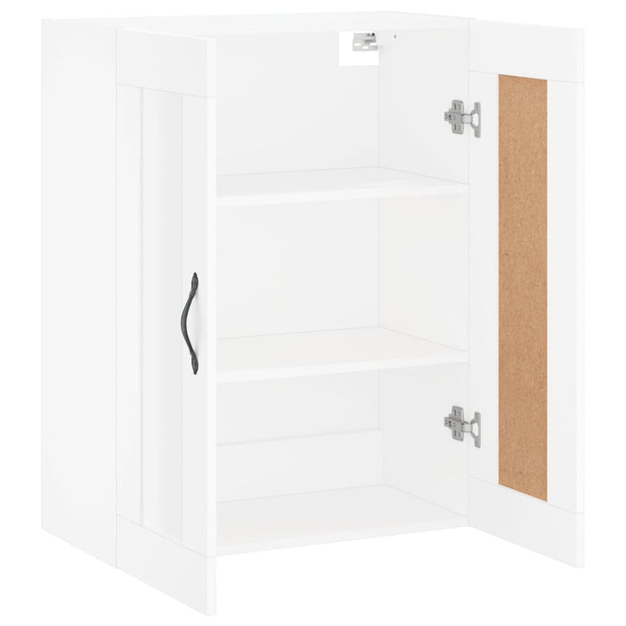 Dulap montat pe perete, alb, 69,5x34x90 cm, lemn prelucrat - WALTI WALTI