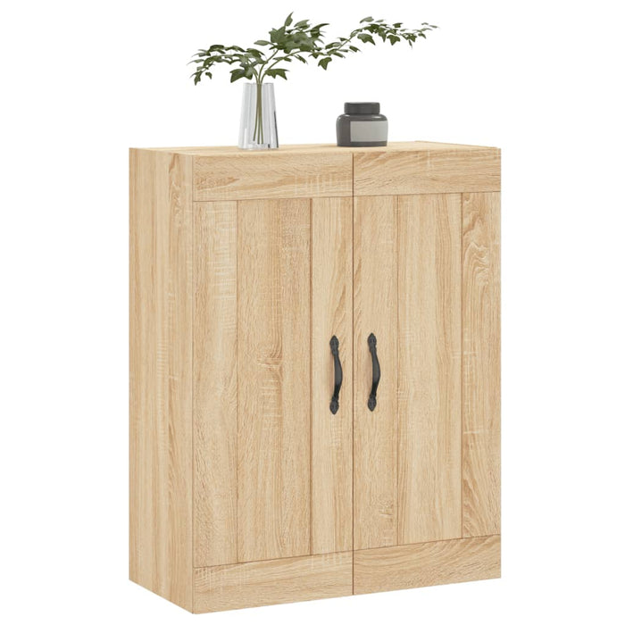 Dulap TV pe perete stejar sonoma, 69,5x34x90 cm, lemn prelucrat - WALTI WALTI