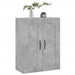 Dulap pe perete, gri beton, 69,5x34x90 cm, lemn prelucrat - WALTI WALTI