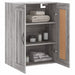 Dulap pe perete, sonoma gri, 69,5x34x90 cm, lemn prelucrat - WALTI WALTI