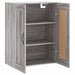 Dulap pe perete, sonoma gri, 69,5x34x90 cm, lemn prelucrat - WALTI WALTI