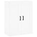 Dulap montat pe perete, alb, 69,5x34x90 cm, lemn prelucrat - WALTI WALTI