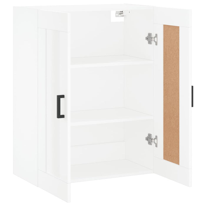 Dulap montat pe perete, alb, 69,5x34x90 cm, lemn prelucrat - WALTI WALTI