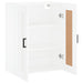 Dulap montat pe perete, alb, 69,5x34x90 cm, lemn prelucrat - WALTI WALTI