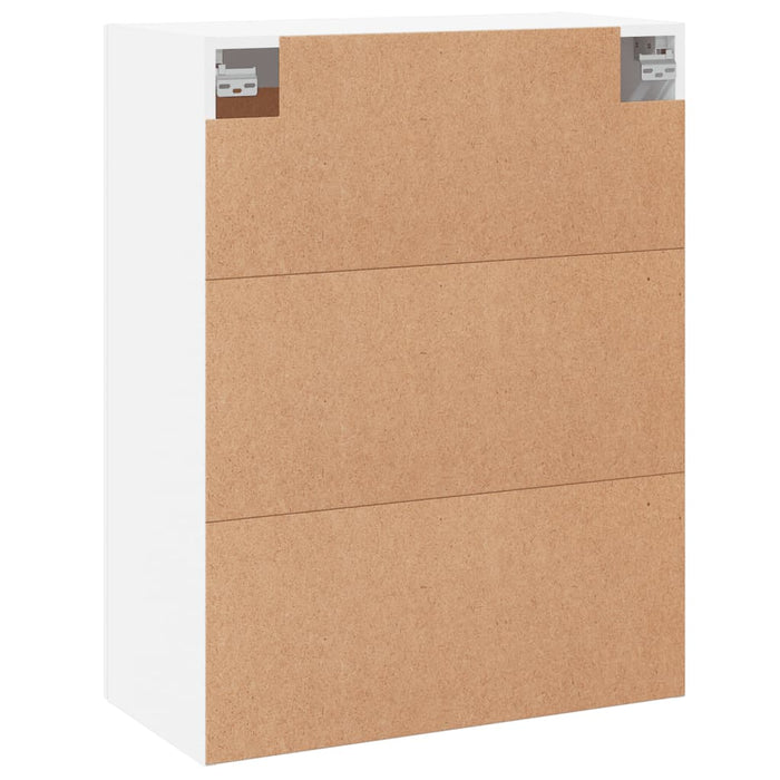 Dulap montat pe perete, alb, 69,5x34x90 cm, lemn prelucrat - WALTI WALTI