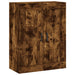 Dulap pe perete, stejar afumat, 69,5x34x90 cm, lemn prelucrat - WALTI WALTI