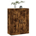 Dulap pe perete, stejar afumat, 69,5x34x90 cm, lemn prelucrat - WALTI WALTI