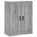 Dulap pe perete, sonoma gri, 69,5x34x90 cm, lemn prelucrat - WALTI WALTI