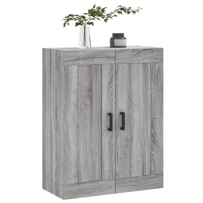 Dulap pe perete, sonoma gri, 69,5x34x90 cm, lemn prelucrat - WALTI WALTI