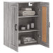Dulap pe perete, sonoma gri, 69,5x34x90 cm, lemn prelucrat - WALTI WALTI