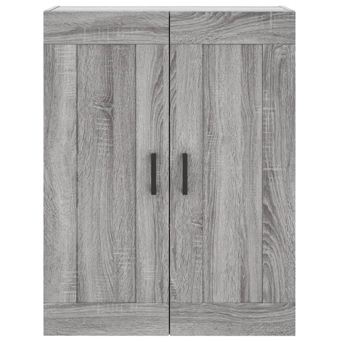 Dulap pe perete, sonoma gri, 69,5x34x90 cm, lemn prelucrat - WALTI WALTI
