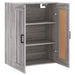 Dulap pe perete, sonoma gri, 69,5x34x90 cm, lemn prelucrat - WALTI WALTI