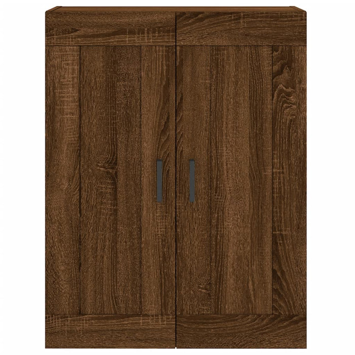 Dulap pe perete, stejar maro, 69,5x34x90 cm, lemn prelucrat WALTI
