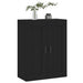 Dulap montat pe perete, negru, 69,5x34x90 cm, lemn prelucrat - WALTI WALTI