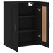 Dulap montat pe perete, negru, 69,5x34x90 cm, lemn prelucrat - WALTI WALTI