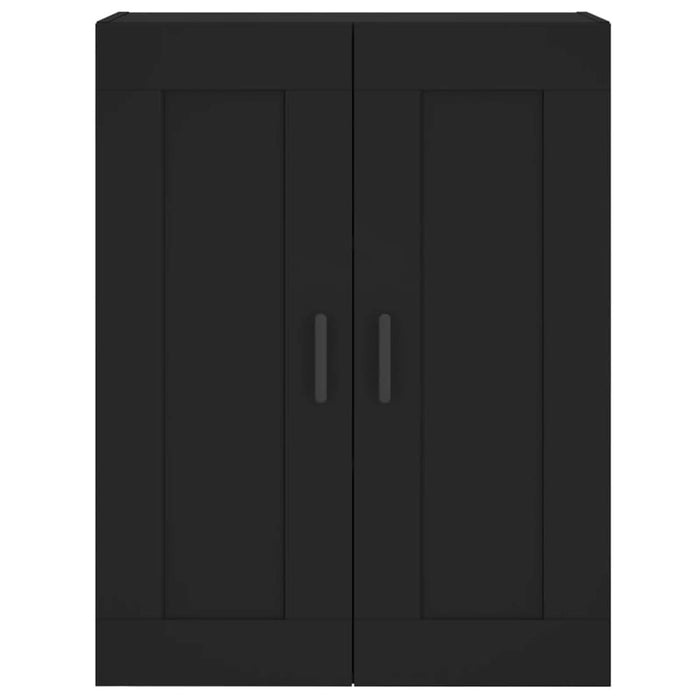 Dulap montat pe perete, negru, 69,5x34x90 cm, lemn prelucrat - WALTI WALTI