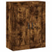 Dulap pe perete, stejar afumat, 69,5x34x90 cm, lemn prelucrat - WALTI WALTI