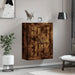 Dulap pe perete, stejar afumat, 69,5x34x90 cm, lemn prelucrat - WALTI WALTI