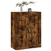 Dulap pe perete, stejar afumat, 69,5x34x90 cm, lemn prelucrat - WALTI WALTI