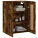 Dulap pe perete, stejar afumat, 69,5x34x90 cm, lemn prelucrat - WALTI WALTI