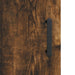 Dulap pe perete, stejar afumat, 69,5x34x90 cm, lemn prelucrat - WALTI WALTI