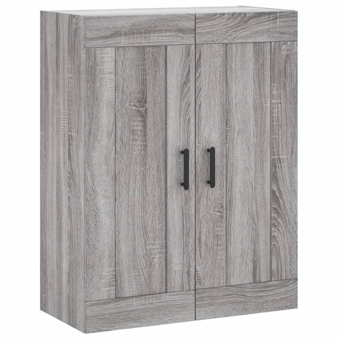Dulap pe perete, sonoma gri, 69,5x34x90 cm, lemn prelucrat - WALTI WALTI
