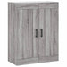 Dulap pe perete, sonoma gri, 69,5x34x90 cm, lemn prelucrat - WALTI WALTI