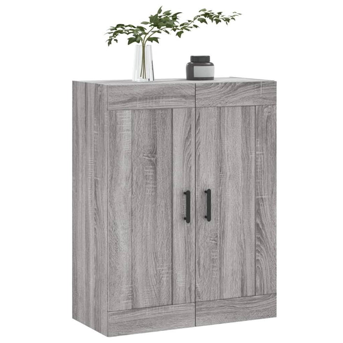 Dulap pe perete, sonoma gri, 69,5x34x90 cm, lemn prelucrat - WALTI WALTI