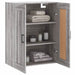 Dulap pe perete, sonoma gri, 69,5x34x90 cm, lemn prelucrat - WALTI WALTI