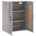 Dulap pe perete, sonoma gri, 69,5x34x90 cm, lemn prelucrat - WALTI WALTI