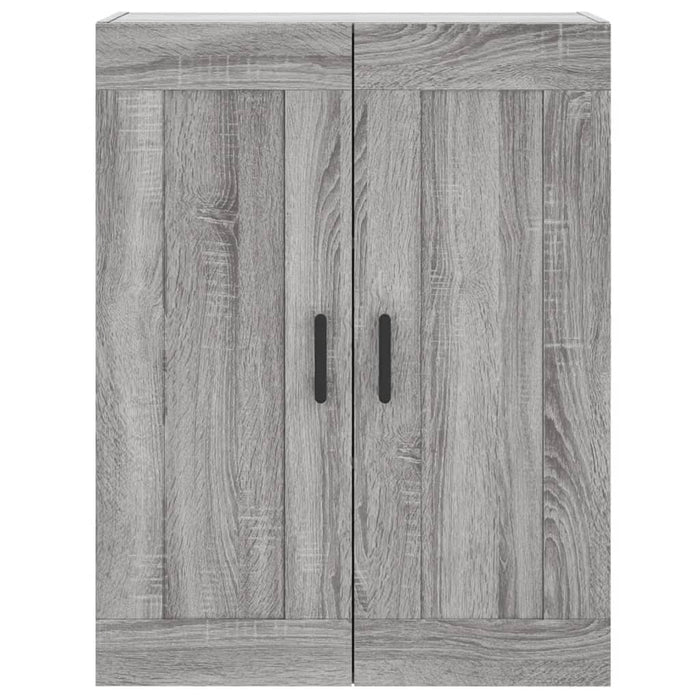 Dulap pe perete, sonoma gri, 69,5x34x90 cm, lemn prelucrat - WALTI WALTI
