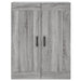 Dulap pe perete, sonoma gri, 69,5x34x90 cm, lemn prelucrat - WALTI WALTI