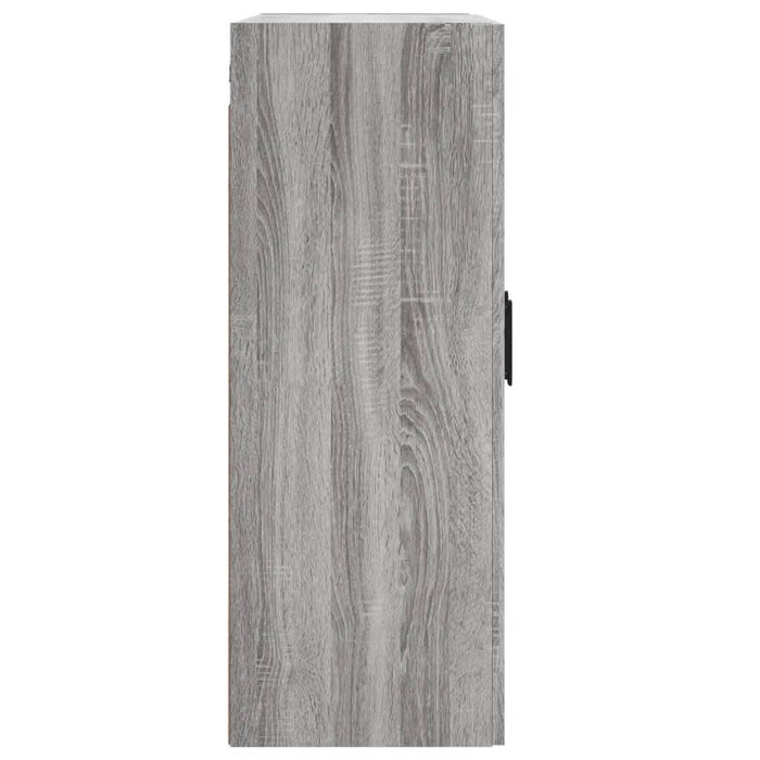 Dulap pe perete, sonoma gri, 69,5x34x90 cm, lemn prelucrat - WALTI WALTI