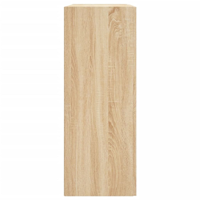 Dulap TV pe perete stejar sonoma, 69,5x34x90 cm, lemn prelucrat - WALTI WALTI