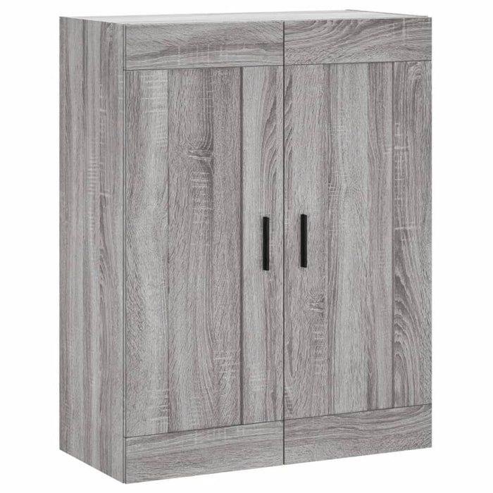 Dulap pe perete, sonoma gri, 69,5x34x90 cm, lemn prelucrat - WALTI WALTI