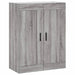 Dulap pe perete, sonoma gri, 69,5x34x90 cm, lemn prelucrat - WALTI WALTI