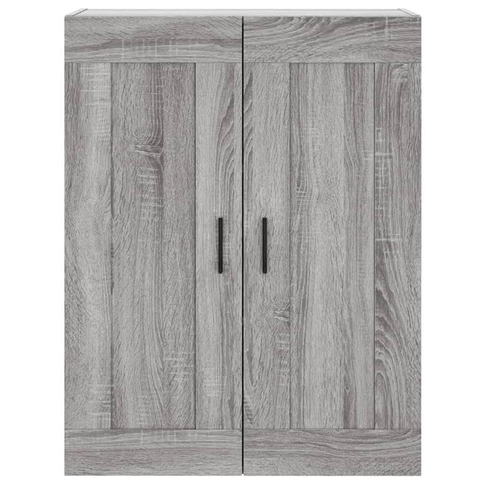 Dulap pe perete, sonoma gri, 69,5x34x90 cm, lemn prelucrat - WALTI WALTI