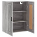 Dulap pe perete, sonoma gri, 69,5x34x90 cm, lemn prelucrat - WALTI WALTI