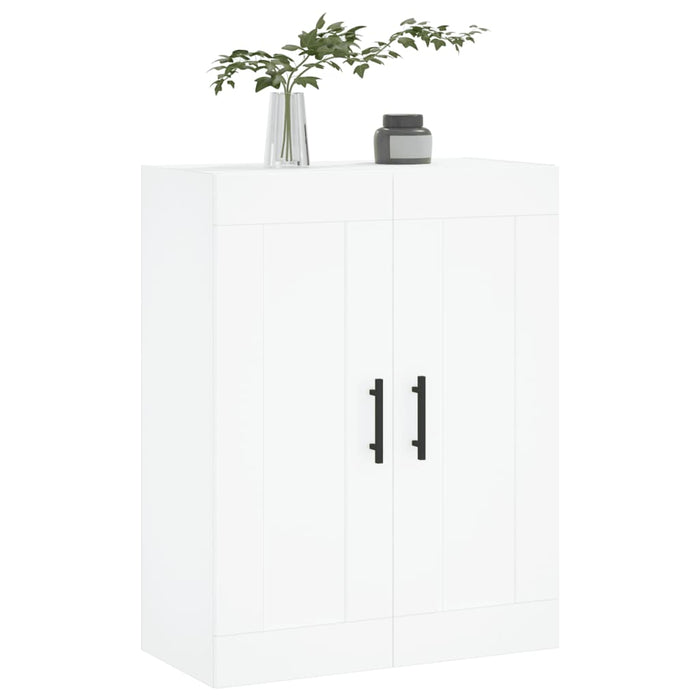 Dulap montat pe perete, alb, 69,5x34x90 cm, lemn prelucrat - WALTI WALTI