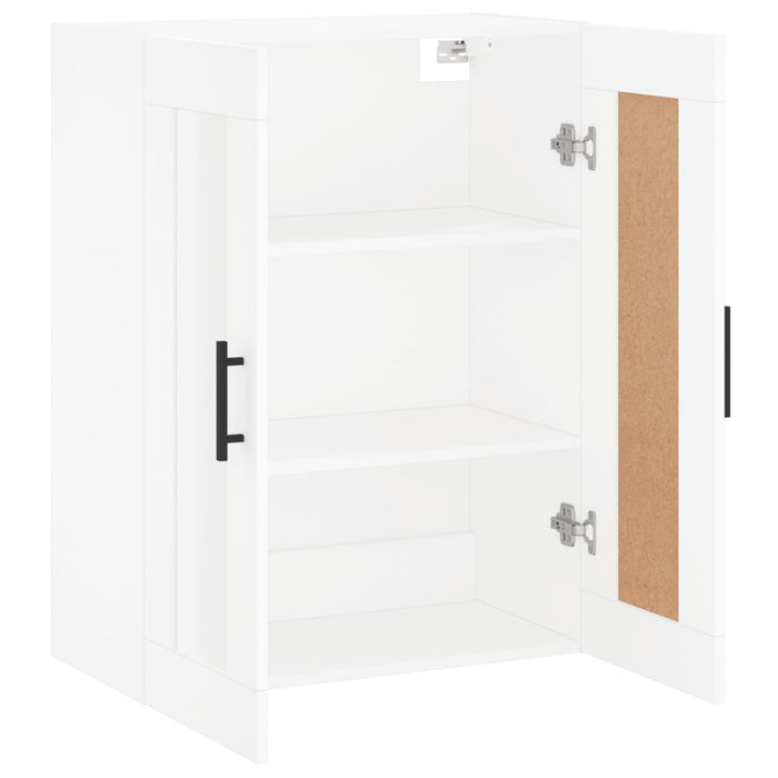 Dulap montat pe perete, alb, 69,5x34x90 cm, lemn prelucrat - WALTI WALTI